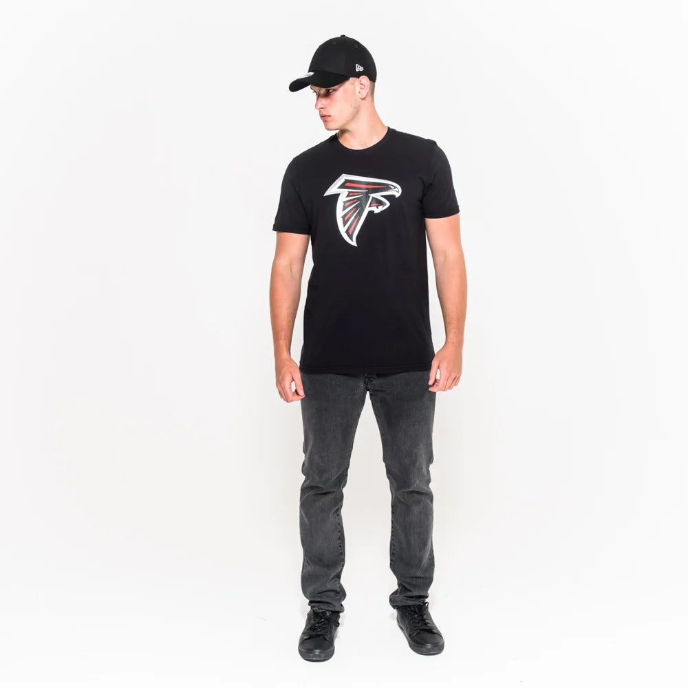 T-Shirt Atlanta Falcons Team Logo nera