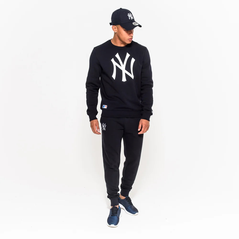 Felpa girocollo New York Yankees blu navy