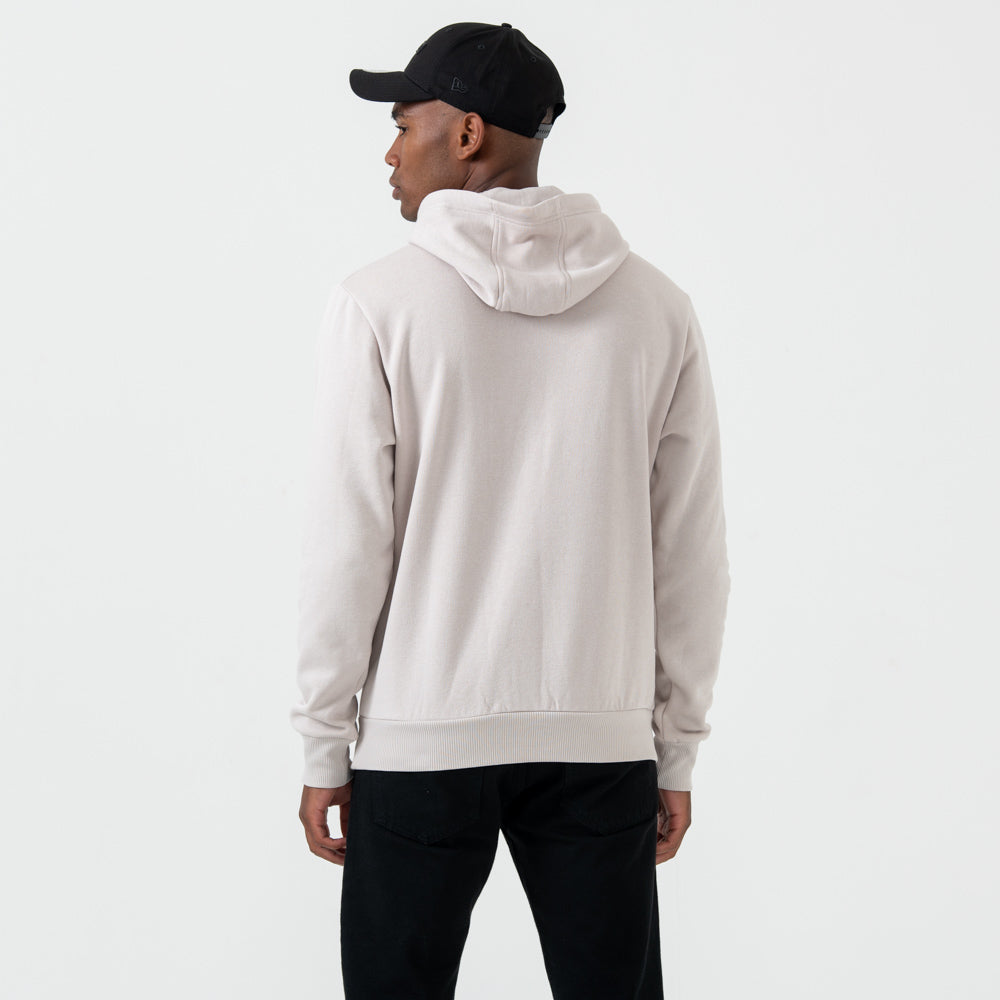 Felpa con cappuccio New York Yankees Logo Panna