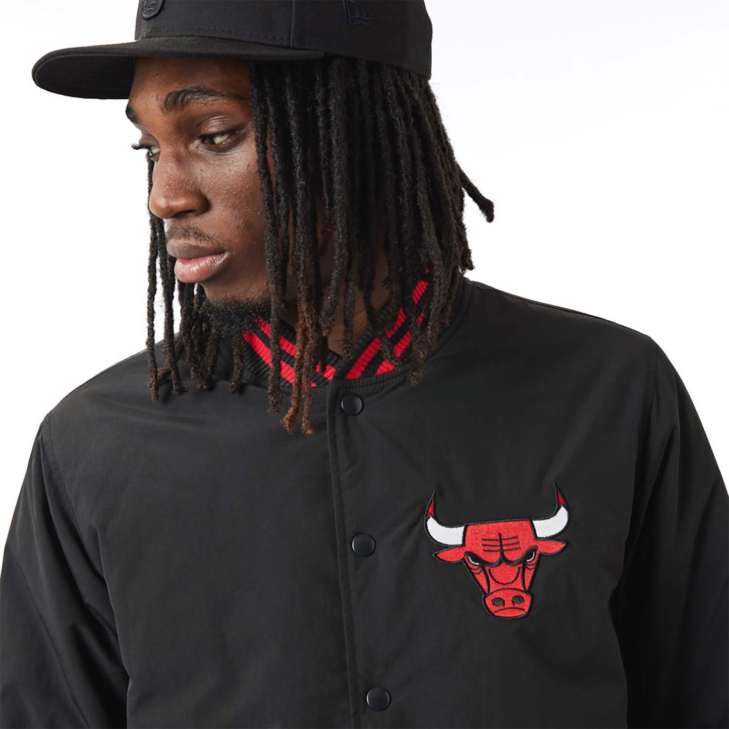 Bomber Chicago Bulls Logo Nero