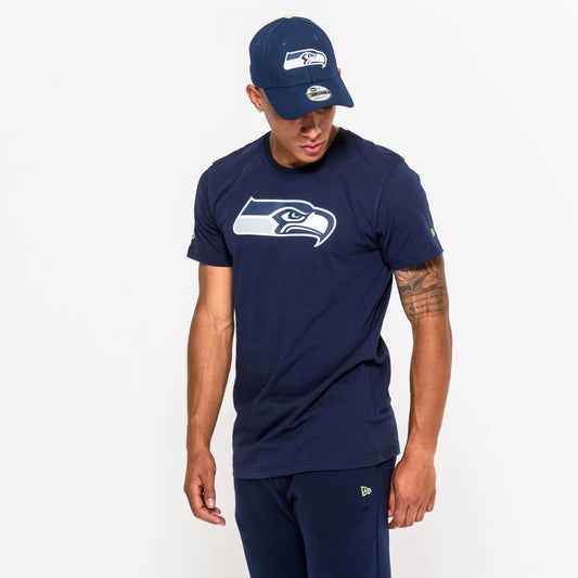 T-shirt Seattle Seahawks Team Logo blu