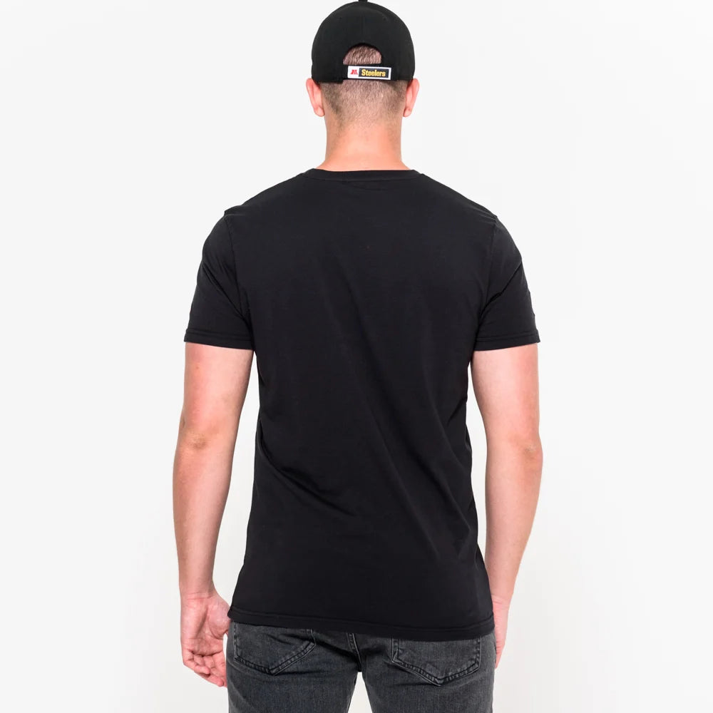 T-shirt Pittsburgh Steelers Team Logo nera