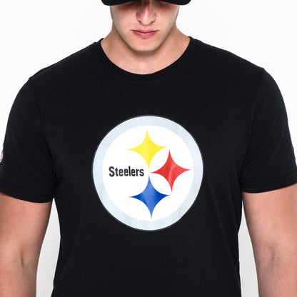 T-shirt Pittsburgh Steelers Team Logo nera