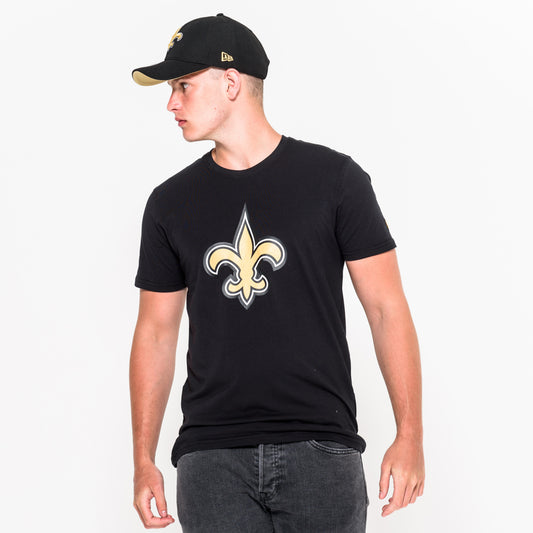 T-shirt New Orleans Saints Team Logo nera