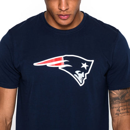 T-shirt Team Logo New England Patriots blu
