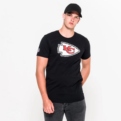 T-shirt Team Logo Kansas City Chiefs nera