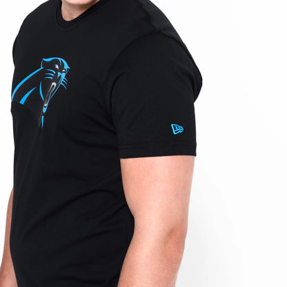 T-Shirt Carolina Panthers Team Logo Nera