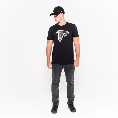 T-Shirt Atlanta Falcons Team Logo nera