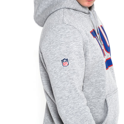 Felpa con cappuccio New York Giants Team Logo grigia