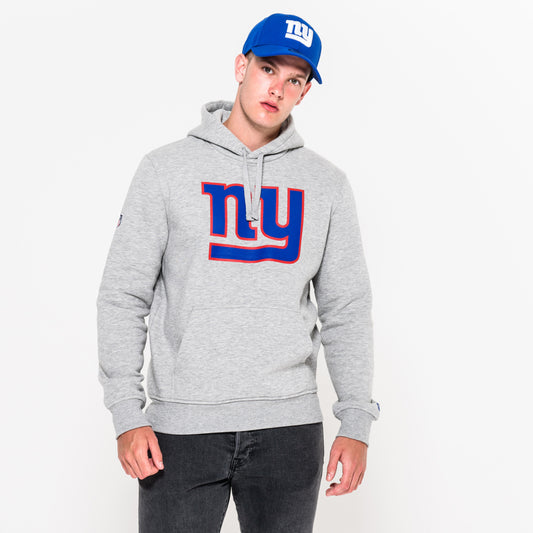 Felpa con cappuccio New York Giants Team Logo grigia
