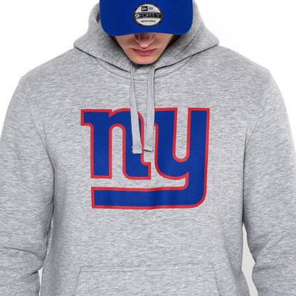 Felpa con cappuccio New York Giants Team Logo grigia