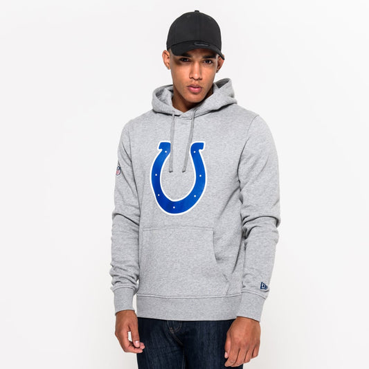 Felpa con cappuccio Indianapolis Colts Team Logo grigia