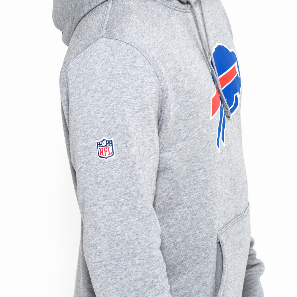 Felpa con cappuccio Buffalo Bills Team Logo grigia