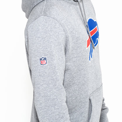 Felpa con cappuccio Buffalo Bills Team Logo grigia