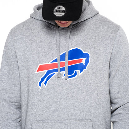 Felpa con cappuccio Buffalo Bills Team Logo grigia