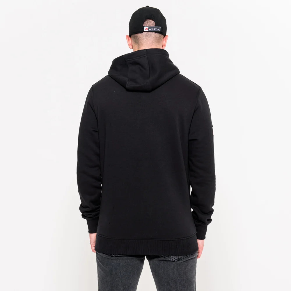 Felpa con cappuccio Team Logo Baltimore Ravens nera