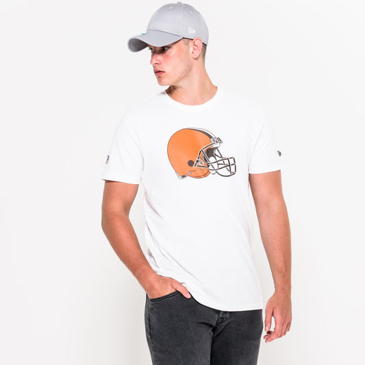 T-shirt Cleveland Browns Team Logo Bianca