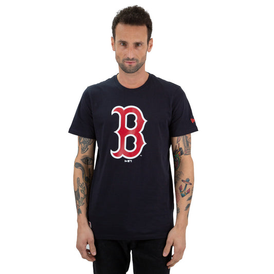 T-shirt Boston Red Sox Logo Infill nera