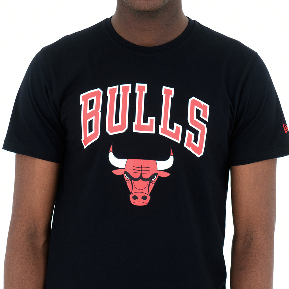 T-Shirt Chicago Bulls Nera