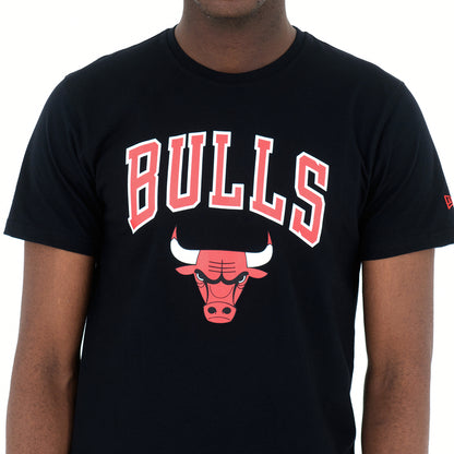 T-Shirt Chicago Bulls Nera