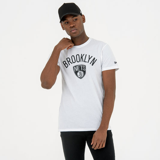 T-shirt Brooklyn Nets bianca