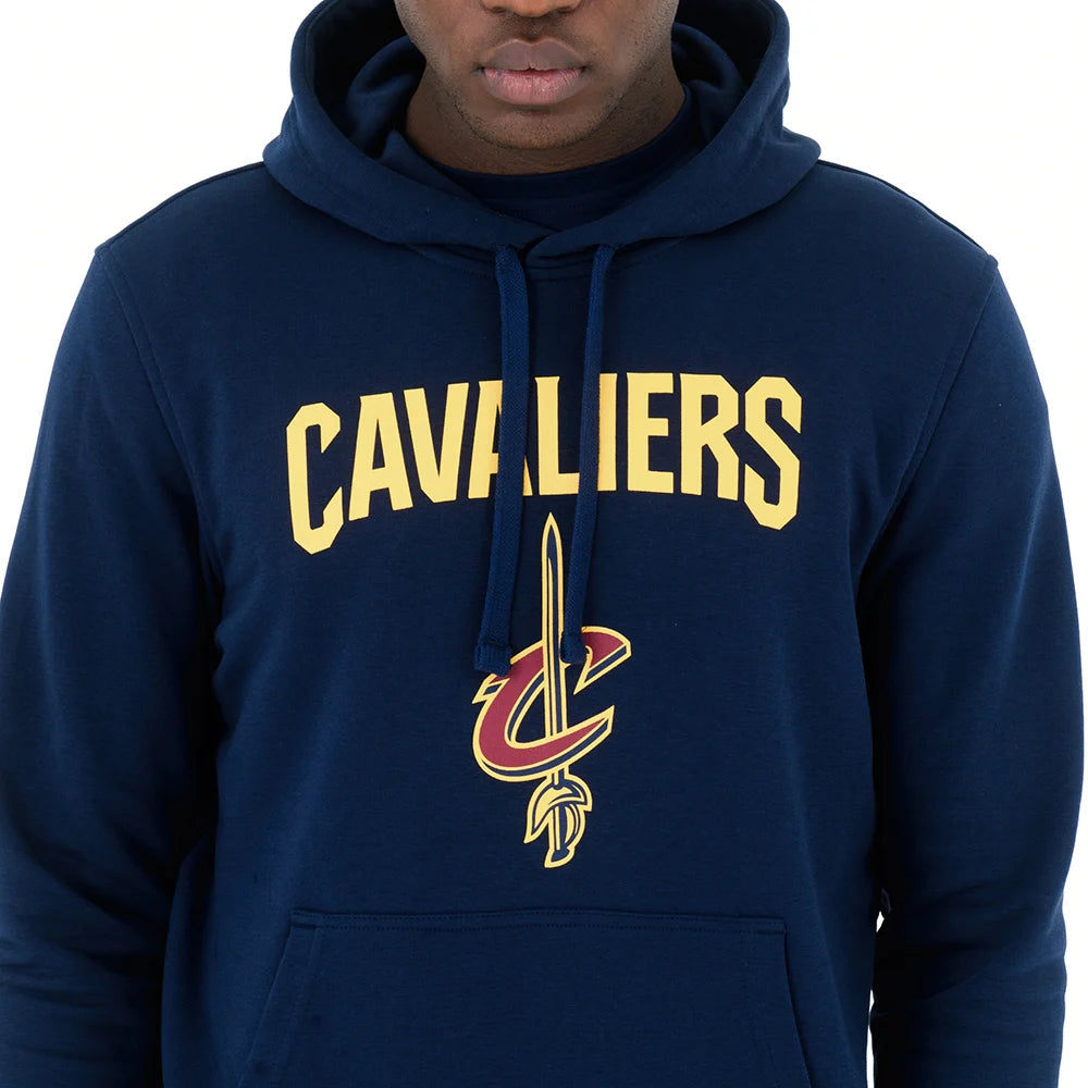Felpa con cappuccio Cleveland Cavaliers blu