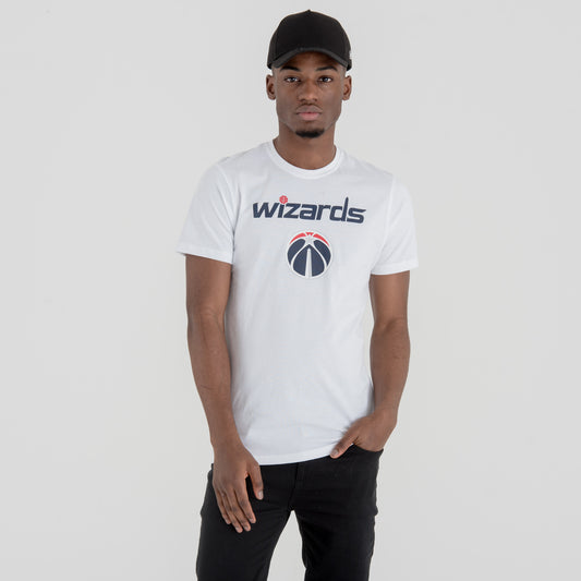 Washington Wizards NBA Team Logo T-shirt bianca