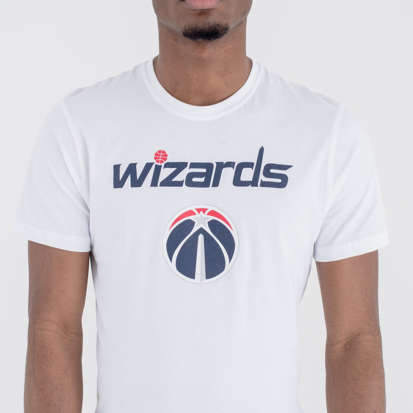 Washington Wizards NBA Team Logo T-shirt bianca