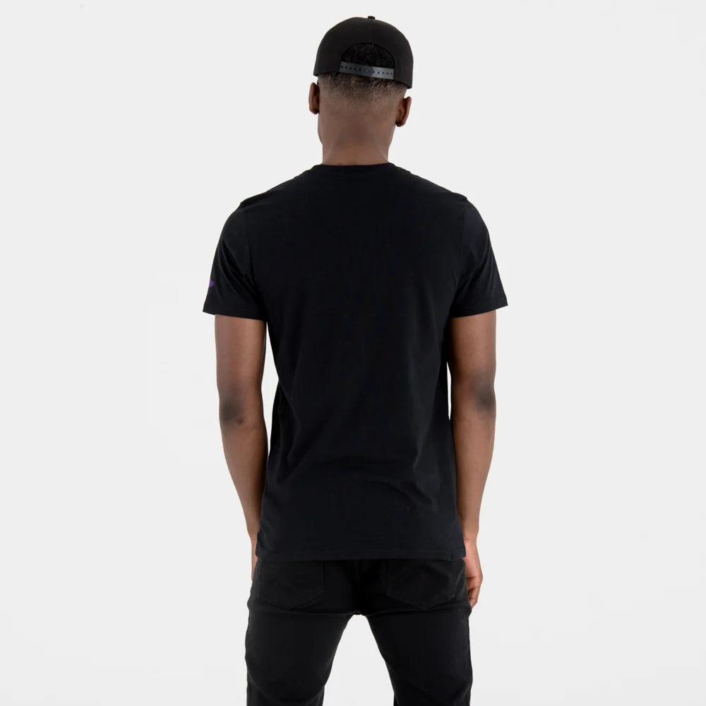 T-Shirt Sacramento Kings NBA Team Logo Nera