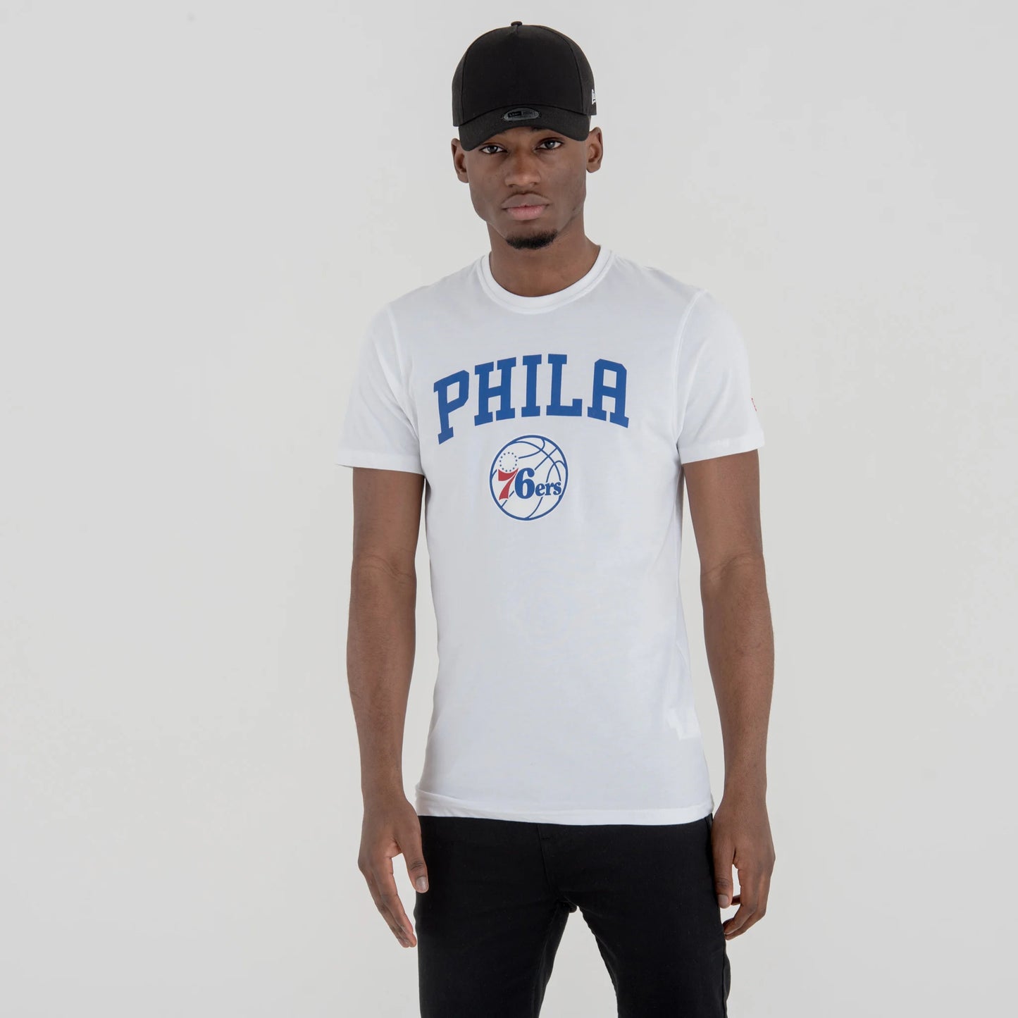 T-shirt Philadelphia 76ers Team Logo bianca