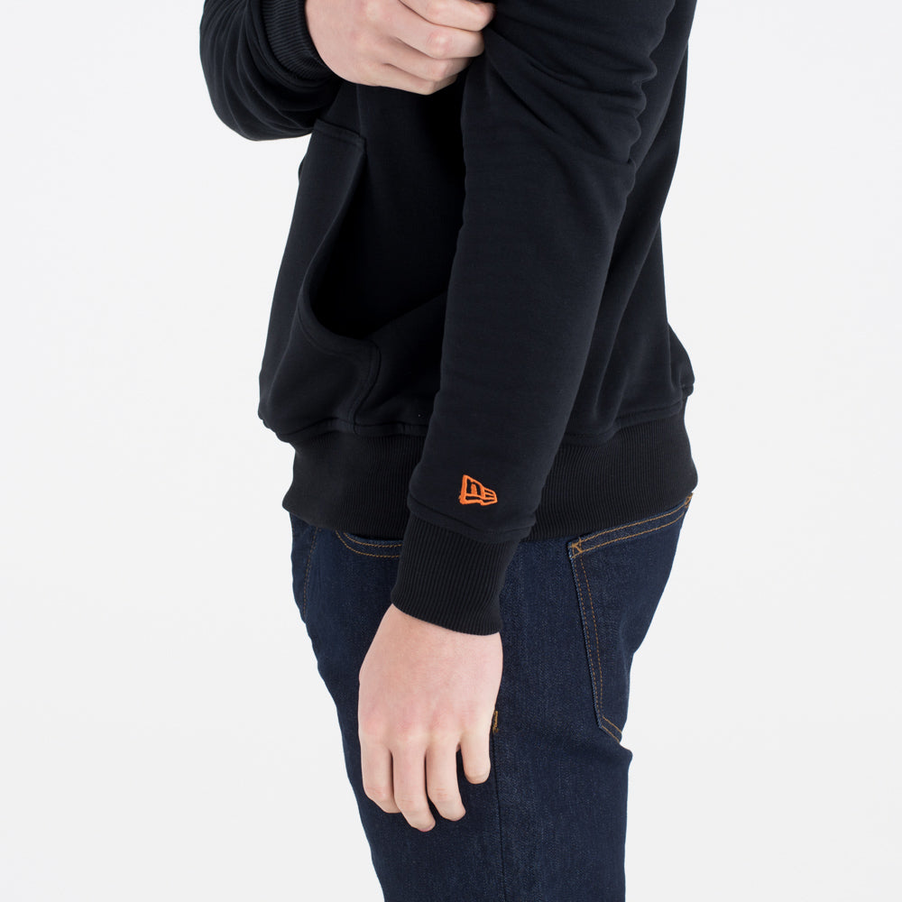 Phoenix Suns Team Logo Felpa nera con cappuccio