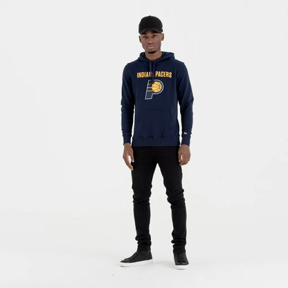 Felpa con cappuccio Indiana Pacers NBA Team Logo Blu Navy
