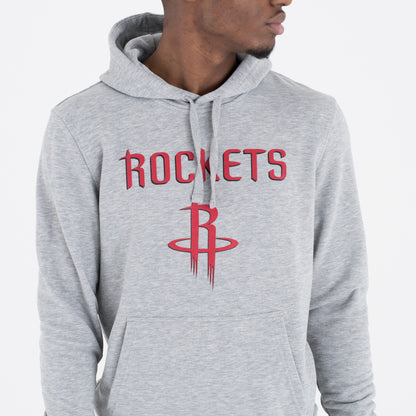 Felpa con cappuccio Houston Rockets Team Logo Grigia