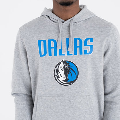 Felpa con cappuccio Dallas Mavericks Team Logo Grigia