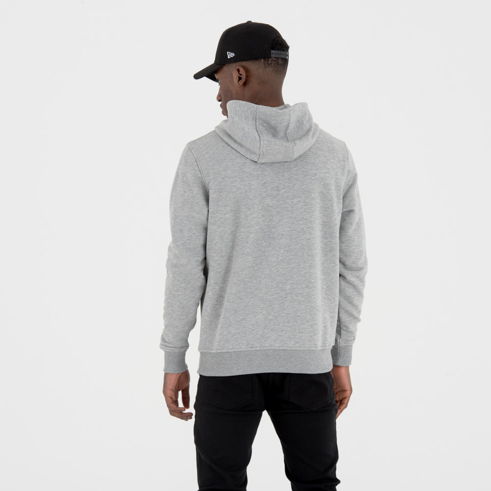 Felpa con cappuccio Charlotte Hornets Team Logo grigia