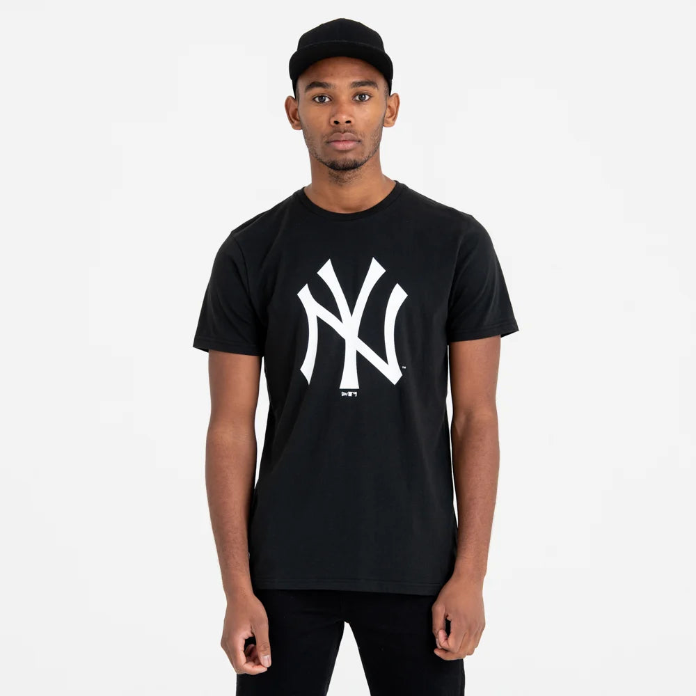 T-Shirt New York Yankees Team Logo Nera