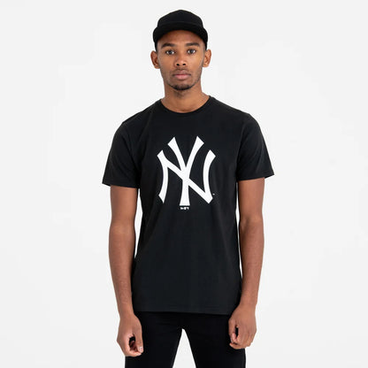 T-Shirt New York Yankees Team Logo Nera