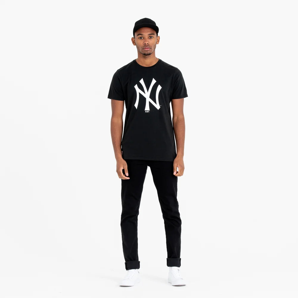 T-Shirt New York Yankees Team Logo Nera