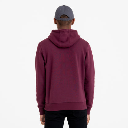 Felpa con cappuccio New York Yankees Team Logo Bordeaux