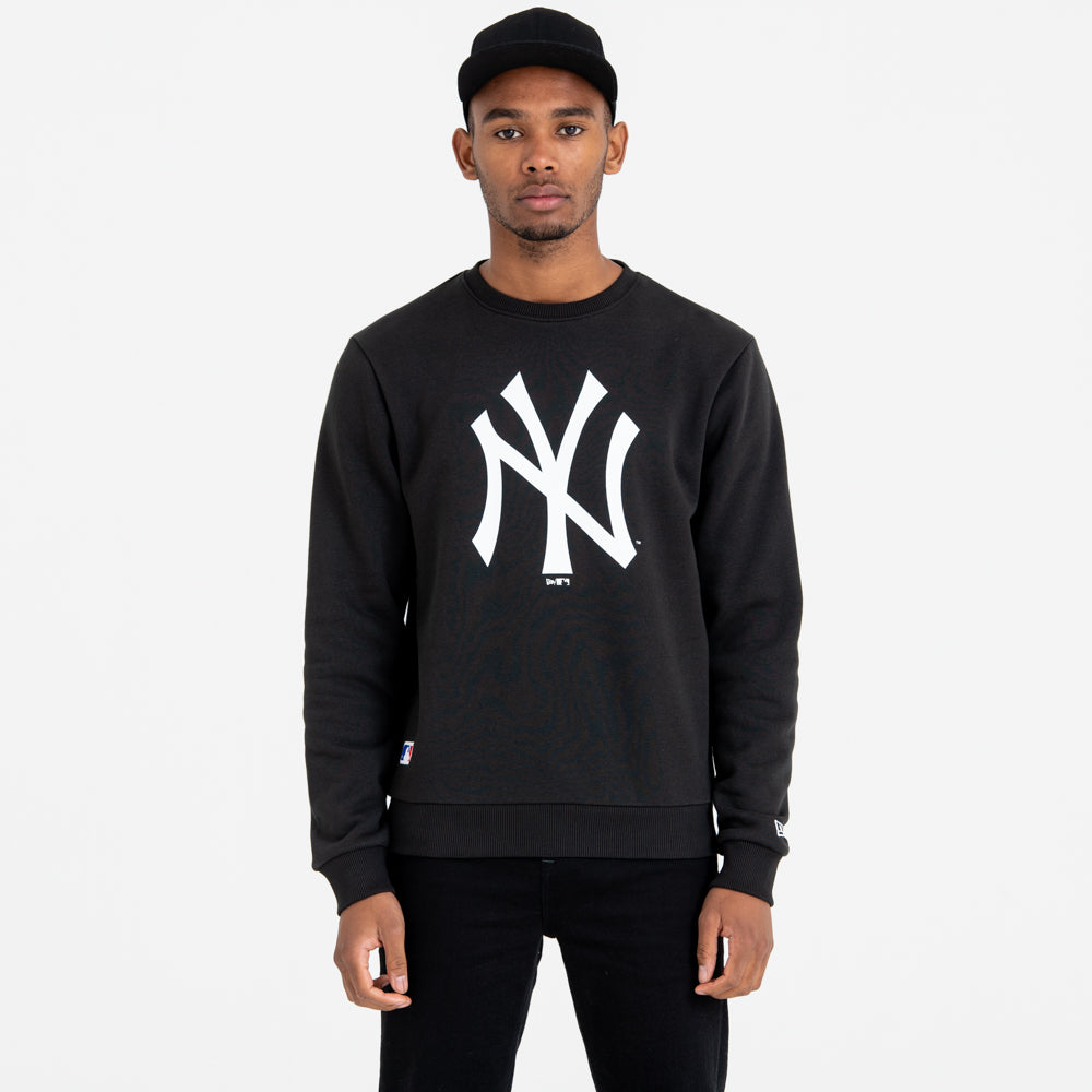Felpa New York Yankees Team Logo Nera