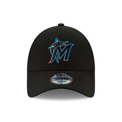 Cappellino 9FORTY Regolabile Miami Marlins League nero