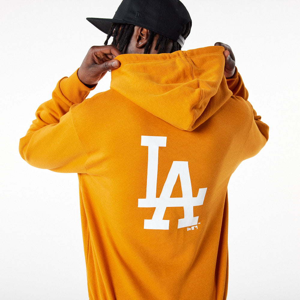 Felpa con cappuccio LA Dodgers MLB League Essential arancione