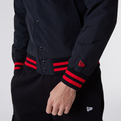 Bomber Chicago Bulls Logo Nero