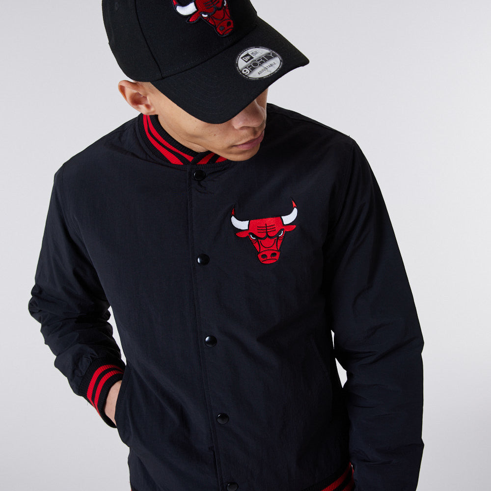 Bomber Chicago Bulls Logo Nero