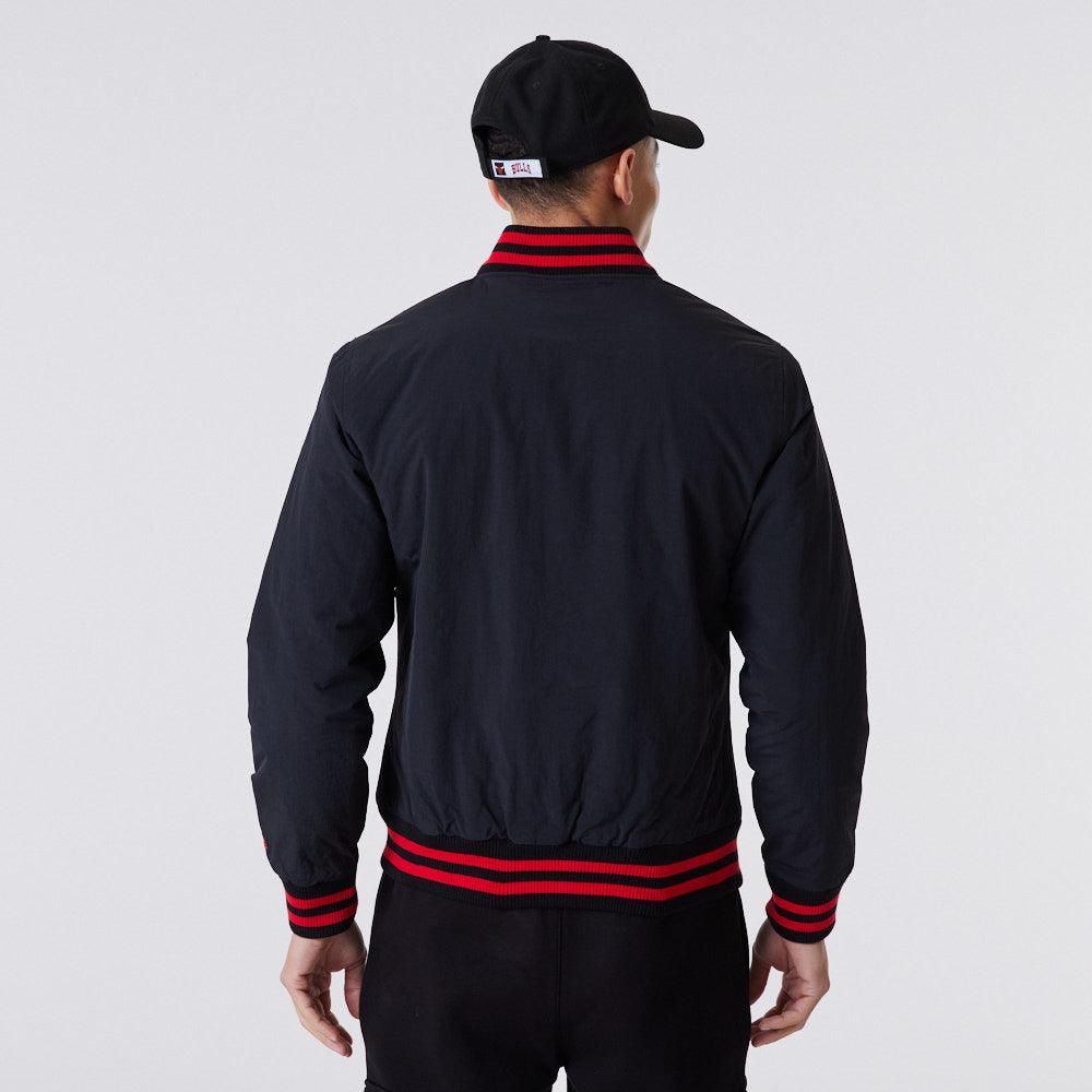 Bomber Chicago Bulls Logo Nero