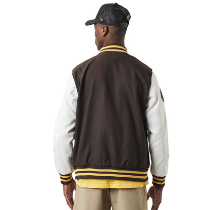 Giacca Varsity New Era Heritage Marrone